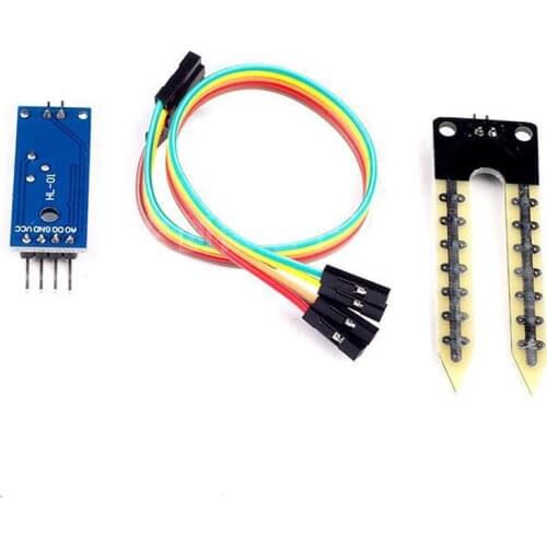 Professional Soil Hygrometer Detection Module Soil Moisture Sensor Set3.3V - 5V DUR3 Power Indicator Adjustable Sensitivity