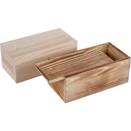 Retro Chinese Style Wood Jewelry Storage Box Luxury Pine Drawer Multifunction Content Organizer Case Festival Surprise Gift Box