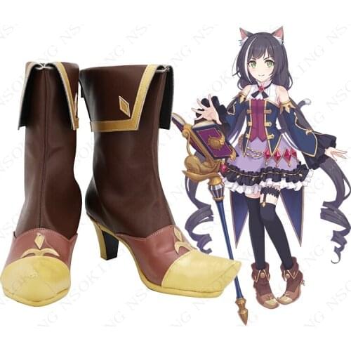 Anime Princess Connect! Re: Dive Kiruya Momochi Boots Cosplay Shoes Custom Made