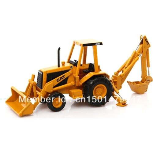 1/32 Scale Norscot CATERPILLAR CAT 416 BACKHOE LOADER Metal Diecast Construction vehicles toy