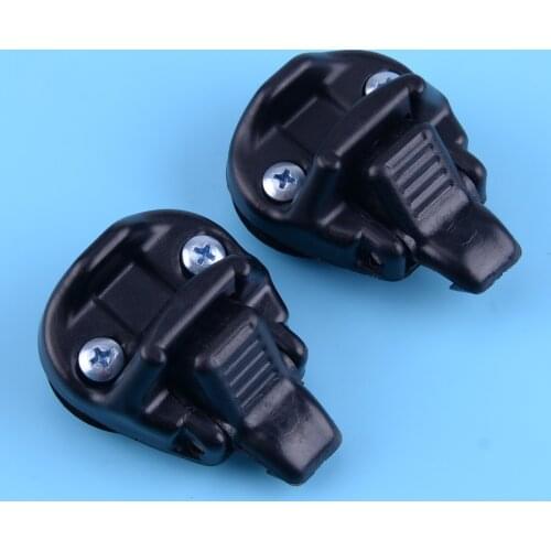 2PCS Car Door Window Slide Glass Lock Buckle Hook Clips Fit For Mitsubishi L300 Pajero Montero Mk2 1991-1999