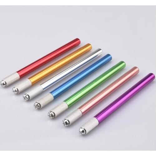 30Pcs Professional Manual Eyebrow Embroidery Tattoo For Permanent Makeup Tattoo Microblading Pen