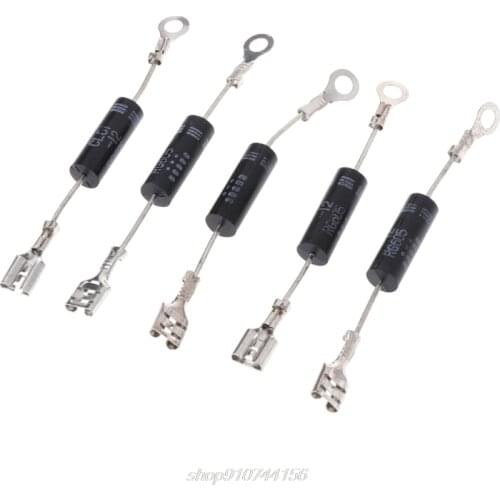 5Pcs/Set Single Diode High Voltage Diode Rectifier Microwave Electronic Parts N27 20 Dropshipping
