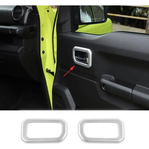 ABS Inner Door Handle Cover Trim Fit For Suzuki Jimny 2019-2020 Car parts