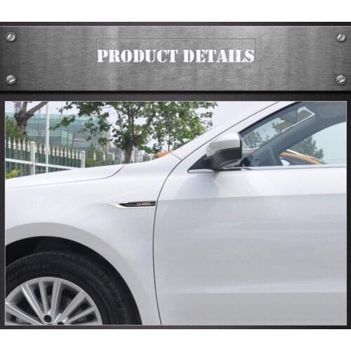 Car Stickers Brand New Car Body WRC Letter Metal Blade Shape Sports 3D Stickers Emblem Decal Motorcycle Auto Accessories