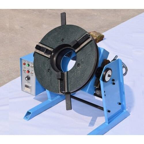 HD-100KG welding positioner comes with foot pedal + WP200chuck