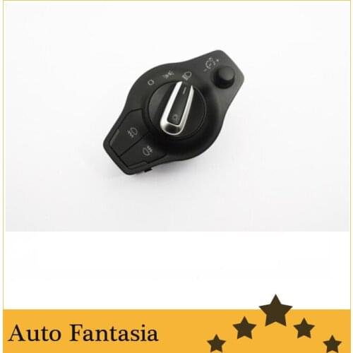 Chrome euro head light switch for Audi a4 b8