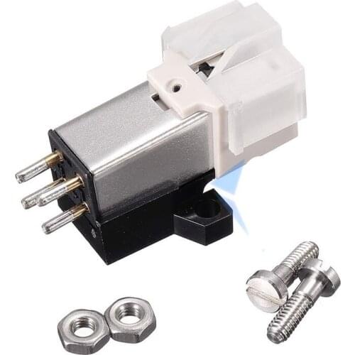 Magnetic Cartridge Stylus With LP Vinyl Record Needle For Phonograph Turntable Gramophone Record Stylus Needle Accessories