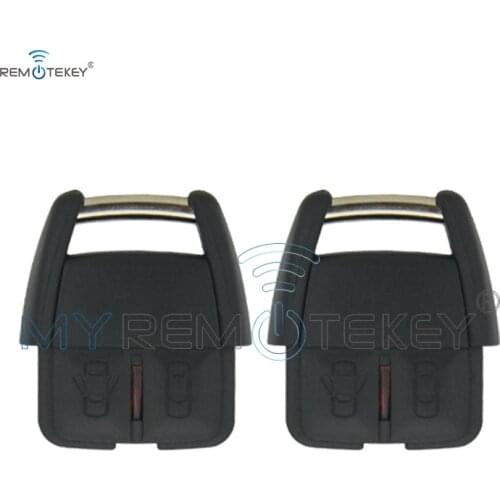 Remtekey 2pcs 93176615 fob 2 button 433Mhz 2000 2001 2002 2003 2004 for Opel Vauxhall Holden Astra G Zafira A remote car key