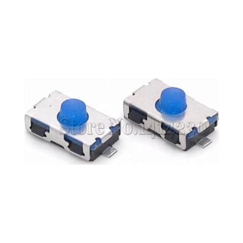 5Pcs 3*6*2.5 Normally closed switch 3X6X2.5MM 3*6*2.5MM 3x6x2.5mm SMD Tact Switch Blue