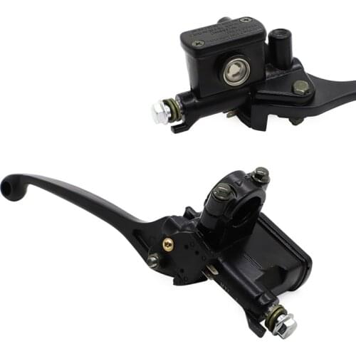 Motorcycle Left Upper Brake Master Cylinder Motorbike Brake Pump Lever For Eton Viper 70 90 150 TXL RXL 70cc 90cc E-ton Quad ATV