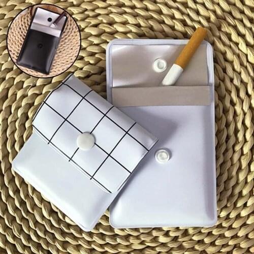 Mini Ashtrays Bag Potable Pocket Ashtray Outdoor Smoking Cigarette Cigar Ash Tray Smoking Tray Portable Ashtray Pocket Smoking