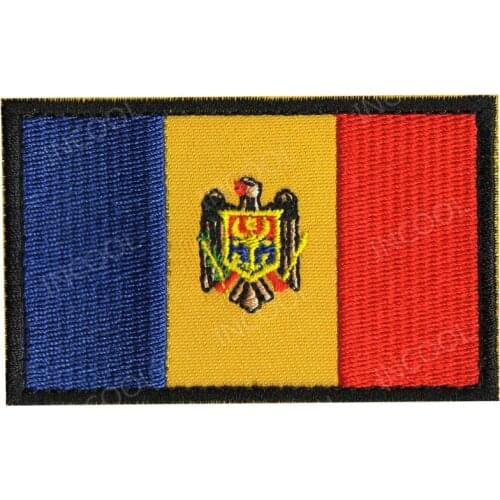 Moldova Ethiopia South Africa Egypt Kenya Congo Nigeria Angola Morocco Tunisia Embroidered Flag Patches Embroidery Badges Flags