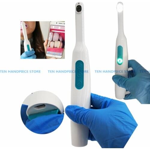 New 720P Wifi Intraoral Wireless Dental Camera LED Lights Monitoring Inspection for Dentist Oral Real-time Video for iPhone