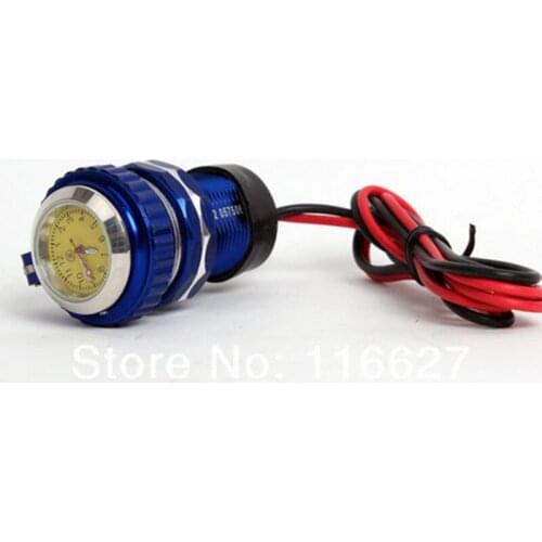 Wholesale Lot of 10 12V 7 Colors HandleBar Cell phone MP3 USB Charger Smartphone Power Adapter DIY Car Boat Motorcycle Custom