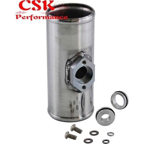 2.5" 63mm Flange Adapter Fits For Jetta Golf Beetle A4 MK4 1.8T Map Sensor Flange