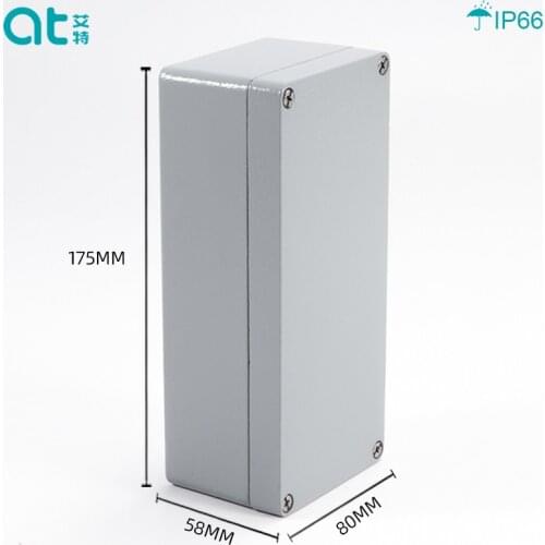 175*80*58 Waterproof Cast Aluminum Junction Box for electronic project Outdoor Explosion-proof Electrical Enclosure Case