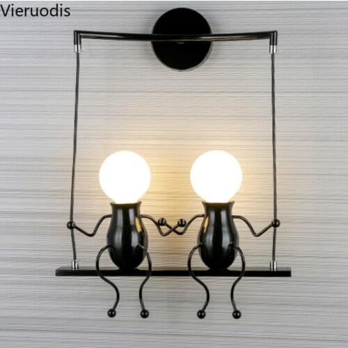 Modern Wall Lamp Decorative Swing Wall Lights for Living Room bedside Corridor Stair Wandlampe Nordic Luminaire Wall Sconce