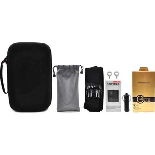 Startrc DJI mavic 2 accessories DJI smart controller 5 in 1 parts storage bag glass film joystick case neck strap belt