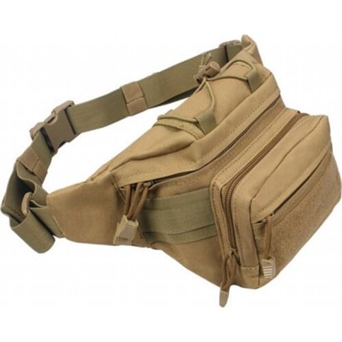 Outdoor Sports Tactical Shoulder Bag Military Waist Pack Utility EDC Molle Pouch Men Running Camping Hiking Hunting Chest Bags