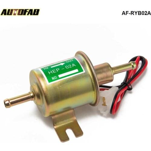 Universal Diesel Petrol Gasoline Electric Fuel Pump HEP-02A Low Pressure 12V HEP02A AF-RYB02A