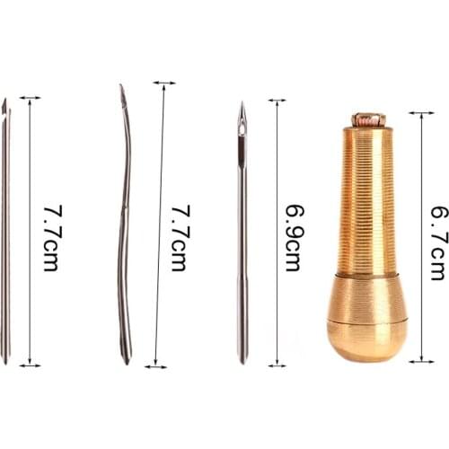 YUEWO 1Pcs Awl Tool Kit Leathercraft Accessories,Sewing,Stitching DIY Craft Canvas, Upholstery, Bag, Shoe, Belt Repair