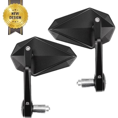 Bar End Mirror Motorcycle Universal Rearview Mirrors CNC Aluminium For MT09 MT07 R1 R3 YZFR1/R6 For Ninja Z1000 Z900 Z650 Z750