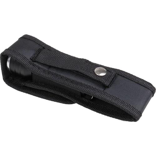 1PC 360 Degrees Tactical Rotatable Flashlight Pouch Holster Torch Case for Belt Torch Cover Hunting Lighting Accessories