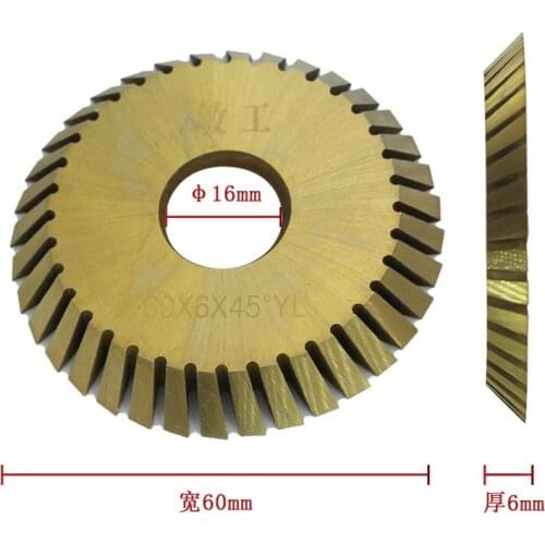 36 Tooth Titanium P104 Key Cutter Blade As Horizontal Key Cutting Machine Cutter Locksmith Tools