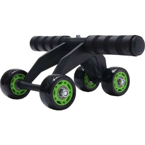 4 Wheels Abdominal Roller for Muscle Exercise Equipment No Noise For Arm Waist Exercise Gym Fitness Equipment