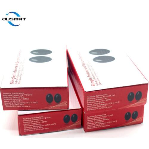 4pcs Safe Infrared Detector Sensor Beam Photocell Garage Gate Door Rainproof IP55