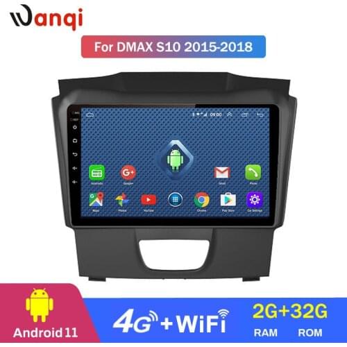 4G Lte All Netcom Car Radio For Isuzu D-MAX DMAX 2015-2018 Android 8.0 HD 9 inch GPS Navigation Multimedia Player
