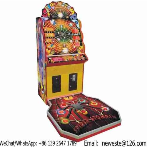 5pcs, Spider Stomp Coin Operated Amusement Arcade Lottery Redemption Game Machine