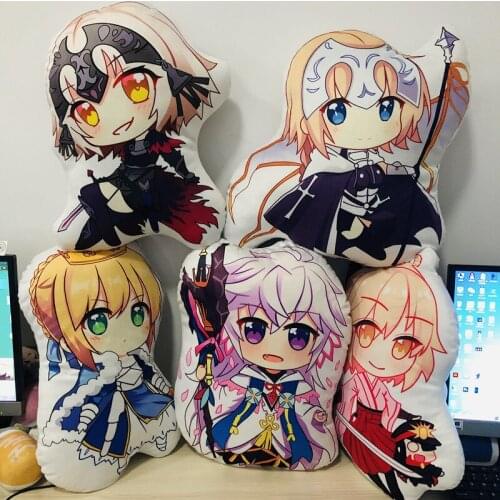 Anime Fate Grand Order Game FGO Saber Jeanne d'Arc Alter Okita Souji Cosplay Costume Accessories Dakimakura Sleep Pillow Cushion