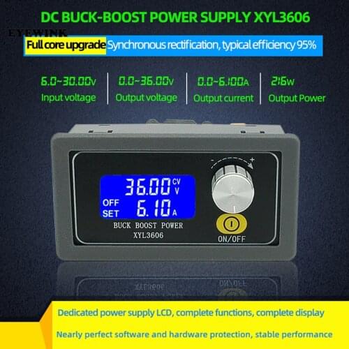 XYL3606 36V6A automatic voltage up and down module of NC DC regulated power supply
