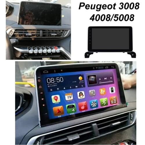 64GB Android 10.0 2Din Car Multimedia Player GPS For Peugeot 3008 4008 5008 2017 GU Autoradio Navigation Stereo Head Unit Radio