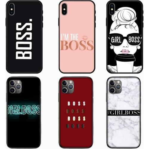 Boss Phone Case Phone Case for iPhone 11 Pro X XS Max XR 5 6 6S 7 8 Plus Samsung Galaxy 9 10 S8 S9 S10 S20 A50 Plus Ultra