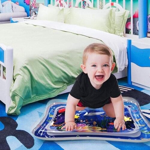 Baby Infant Sea Animal Inflatable Interactive Water Mat Summer Game Play Pad Toy