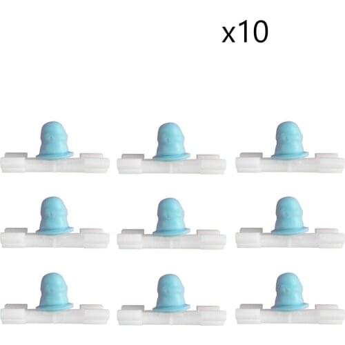 For BMW Door Guard Mould Trim Clips X15 Exterior Clamp Fastener E46 51138231130