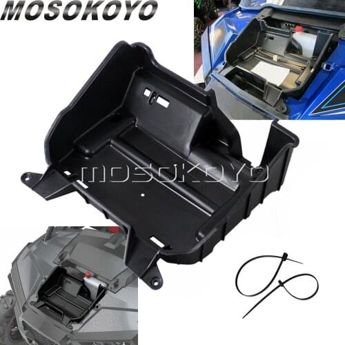 ATV UTV Underhood Storage Box for Polaris RZR 900 1000 XP4 XP1000 Turbo EPS Trail XC Edition Under Hood Storage Case 2015-2016