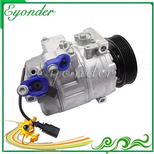 AC Air Conditioning Cooling Compressor 7SEU16C for Audi A8 Saloon 4E 4.0 4.2 TDI ASE BMC BVN 4E0260805E 4E0260805BA 4E0260805C