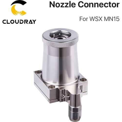Cloudray WSX MN15 Nozzle Connector WSX MN15 Capacitive Sensor Ceramic Holder for WSX MN15 Laser Head Metal Cutting Head