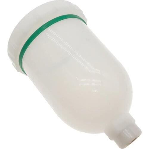 300ML Plastic Spray Gun Pot Container For H2000 R100 HVLP Gravity Mini Spray Paint Gun Cup Pot Pneumatic Tool Accessories
