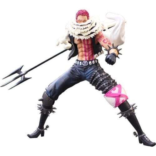 One Piece Anime Charlotte Kata Kuri Portrait Limited Edition PVC Action Figure Model Toys Childrens Gifts Collectibles Unisex
