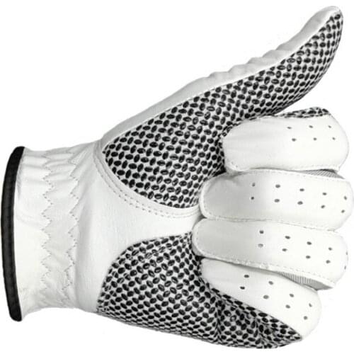 1pc Golf Gloves Mens Left Right Hand Soft Breathable Sheepskin With Anti-slip Granules Golf Gloves Golf Accessories