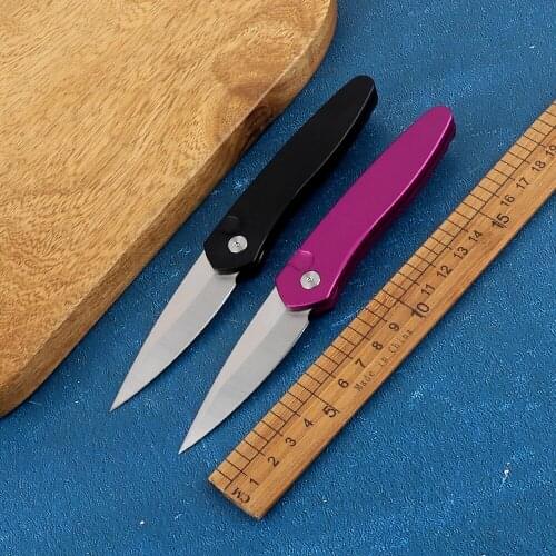 Portable Mark S35VN Blade Aluminum Handle Hunting Camp Pocket Outdoor Survival Kitchen Fruit EDC Tool Tactical Folding Knife
