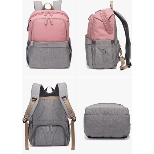 Diaper Bag Backpack Designer Nursing Care Baby Bag Travel Nappy Bag Organizer Waterproof Maternity Bag for Mummy