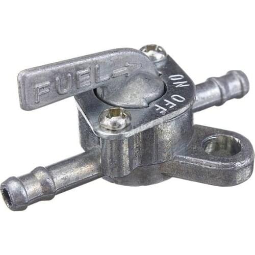 TDPRO Motorcycle Bike 6mm Fuel Tank Tap Petcock Switch with Two Ends on/Off Switches for 110 125cc PIT Quad Dirt Bike ATV Buggy