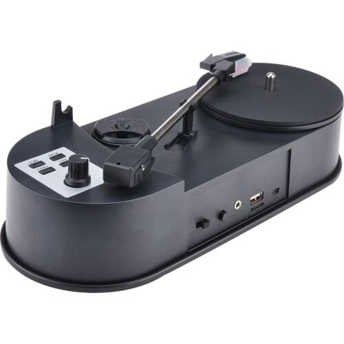 Vinyl turntable player converter, convert turntable to mp3 save in USB Flash Disk, SD Card directly. no pc need