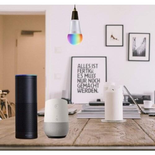 Wifi Smart Light E27 E14 B22 LED Bulb APP Wireless Remote Control Led Bulb 11W Alexa Google Home Compatible Voice Control Bulb